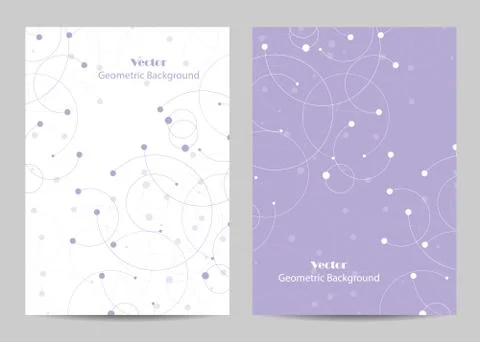 Modern brochure cover design Stock Illustration
