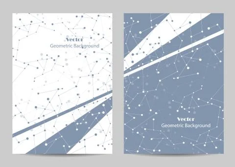 Modern brochure cover design Stock Illustration