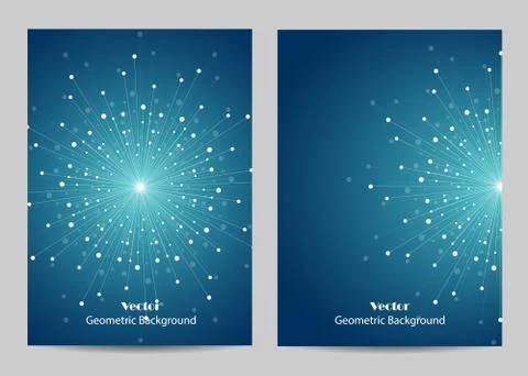 Modern brochure cover design Illustrazione stock