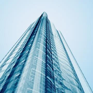 Modern building 3d rendering Ilustración de archivo