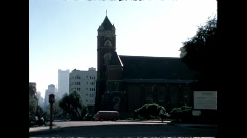 Modern Building and Tower Stock Footage 276292077