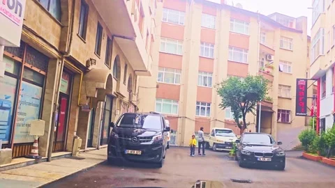 Modern building in the city Stock Footage 277166181