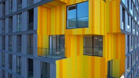 Modern building construction Stock Footage 243698208