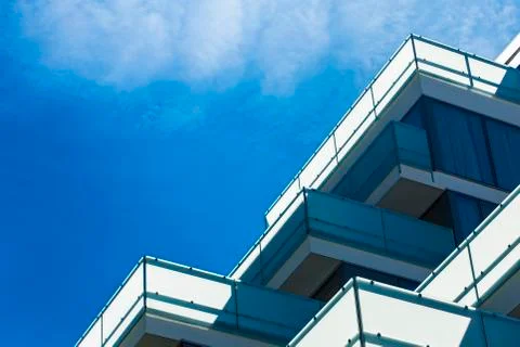 Modern building design Stock Photos