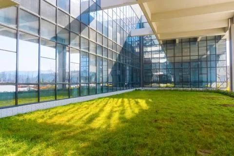 Modern building environment Stock Photos
