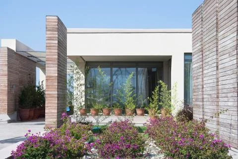 Modern building facade Stock Photos