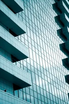 Modern building facade Stock Photos