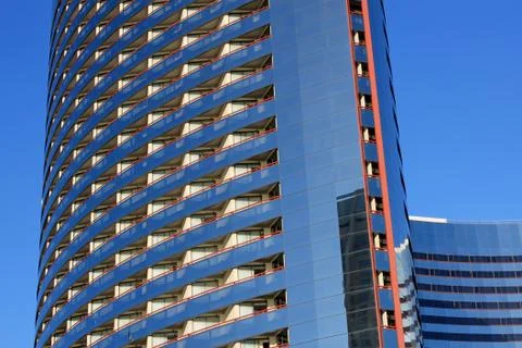 Modern building facade Foto stock