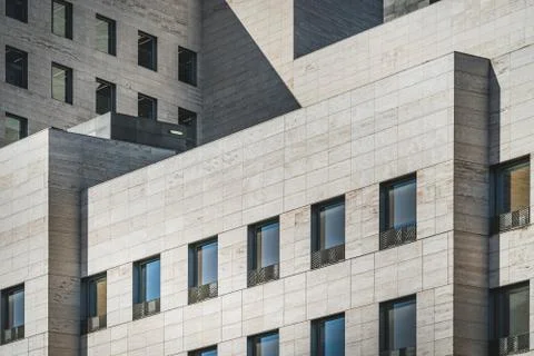 Modern building facade Stock Photos