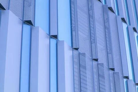 Modern building facade Stock Photos