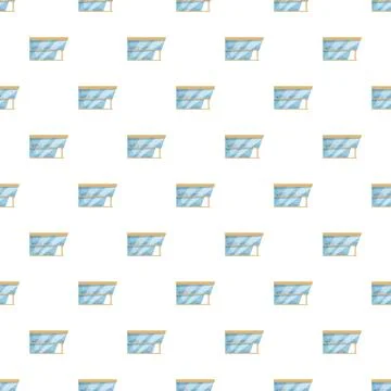 Modern building facade repeating window pattern background 스톡 일러스트