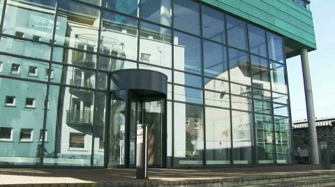 Modern building Stock Footage 115097