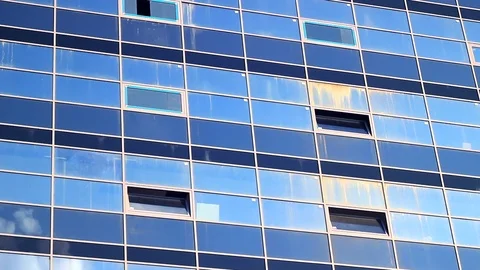 Modern building Stock Footage 93159334