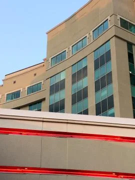 Modern building geometry Stock Photos