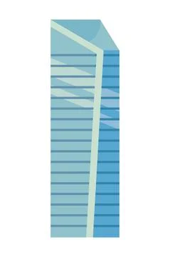 Modern building icon Ilustración de archivo