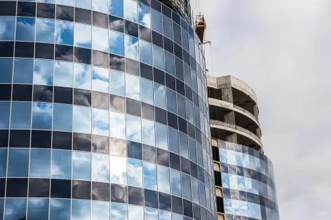 Modern Building on Independence Square Stock Photos