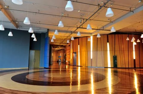 Modern building interior Stock Photos