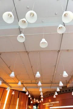 Modern building interior Stock Photos
