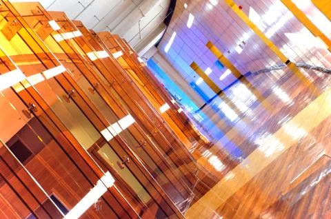 Modern building interior Stock Photos