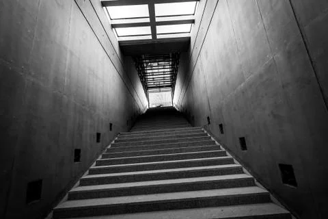 Modern building interior Stock Photos