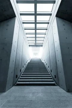 Modern building interior Stock Photos