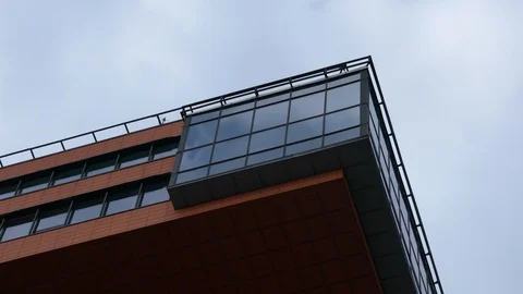 Modern building part Video stock 108629848