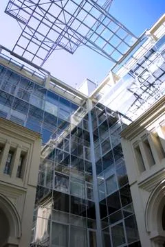 Modern building Stock Photos