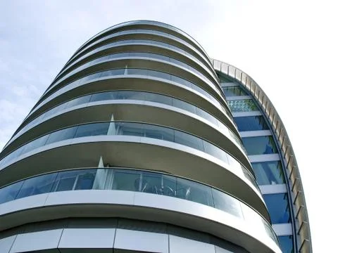 Modern building Stock Photos