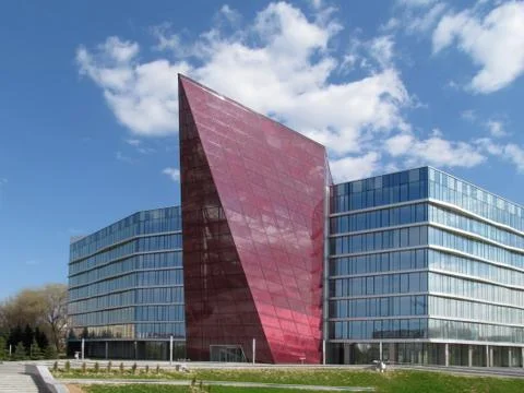 Modern building Stock Photos