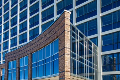 Modern building Stock Photos