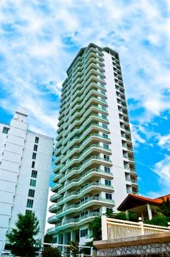 The modern building Stock Photos