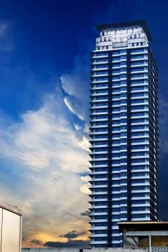 Modern building Stock Photos