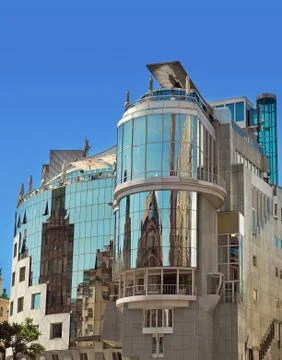 Modern building Stock Photos