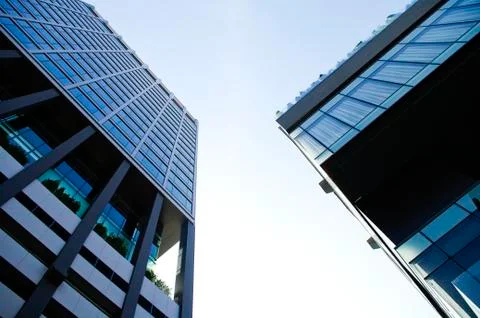 Modern building Stock Photos