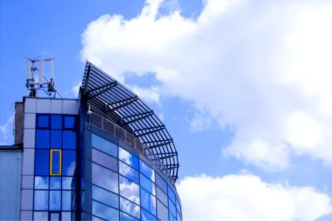 Modern building Stock Photos