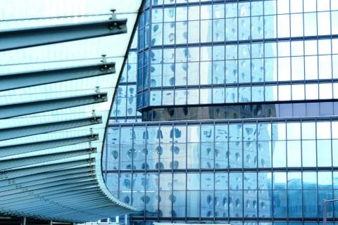 Modern building Stock Photos