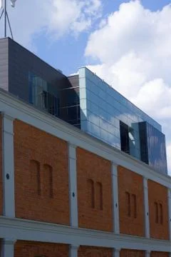 Modern building Stock Photos