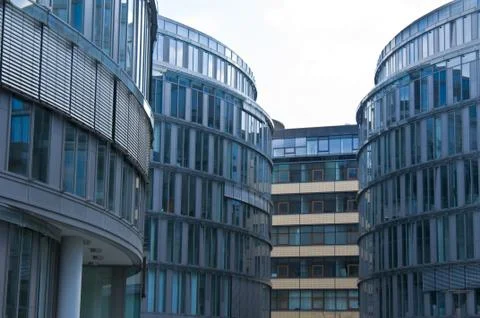 Modern building Stock Photos