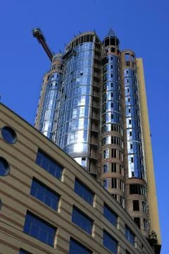 Modern building Stock Photos