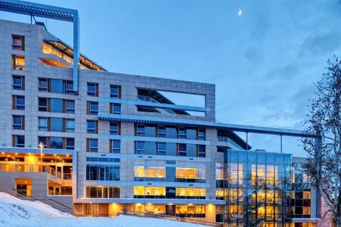 Modern building Stock Photos