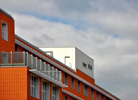 Modern building Stock Photos