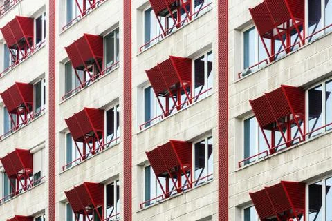 Modern building Stock Photos