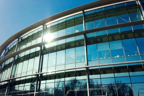Modern building Stock Photos