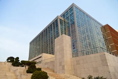 Modern building Stock Photos