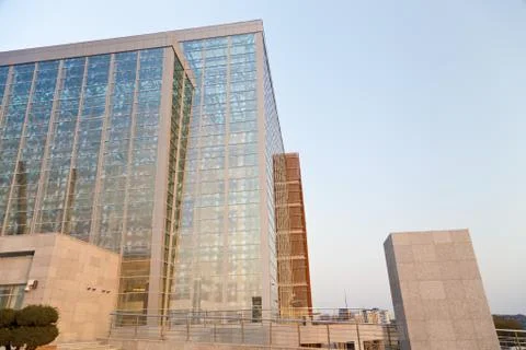 Modern building Stock Photos