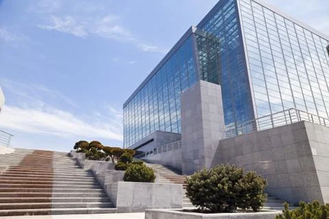 Modern building Stock Photos