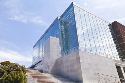 Modern building Stock Photos