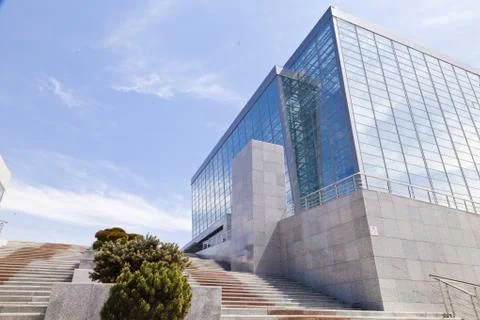 Modern building Stock Photos