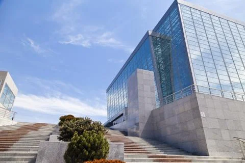Modern building Stock Photos
