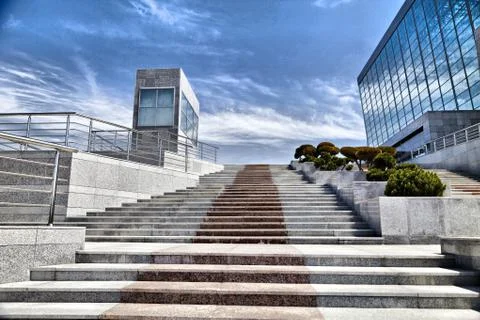 Modern building Stock Photos